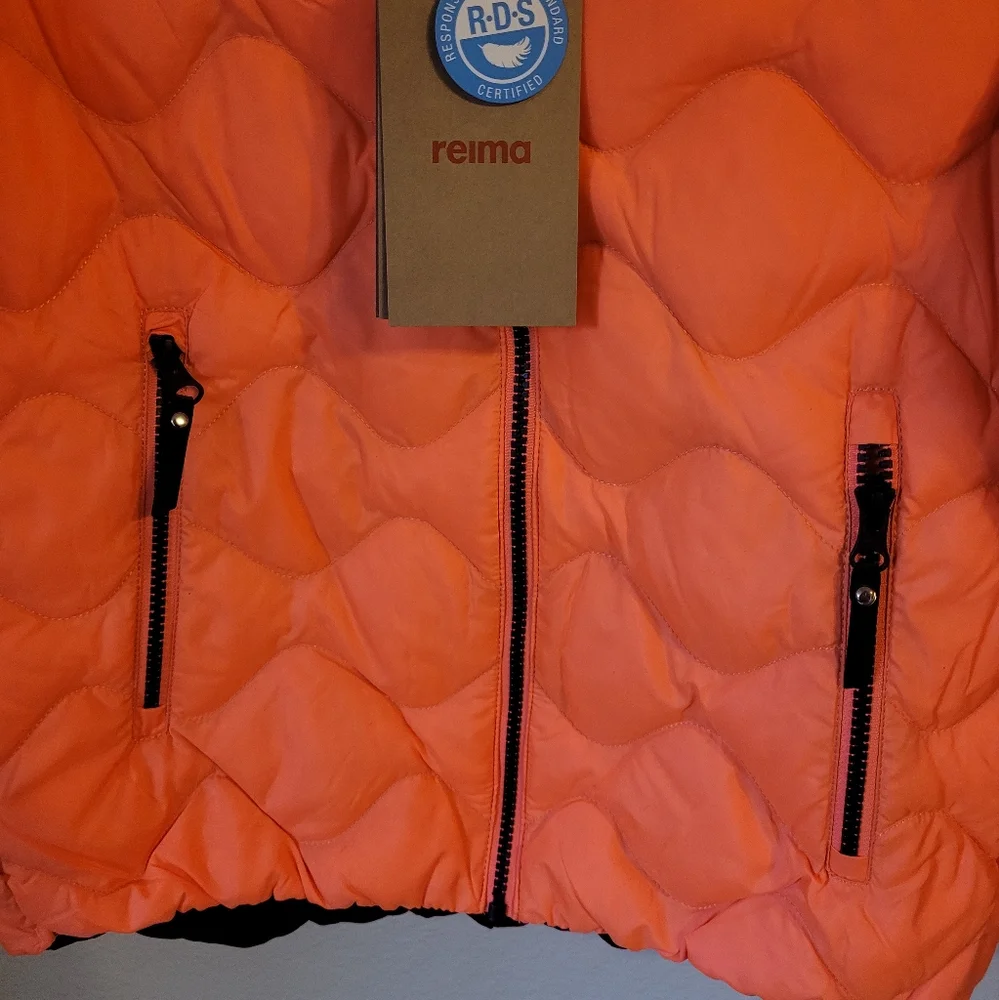 NWT Reima Light Down Jacket- Fossila 11 Years - Picture 3 of 8